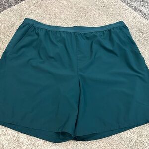 Old Navy Active Performance Running Shorts XXL Green Quick Dry Athletic